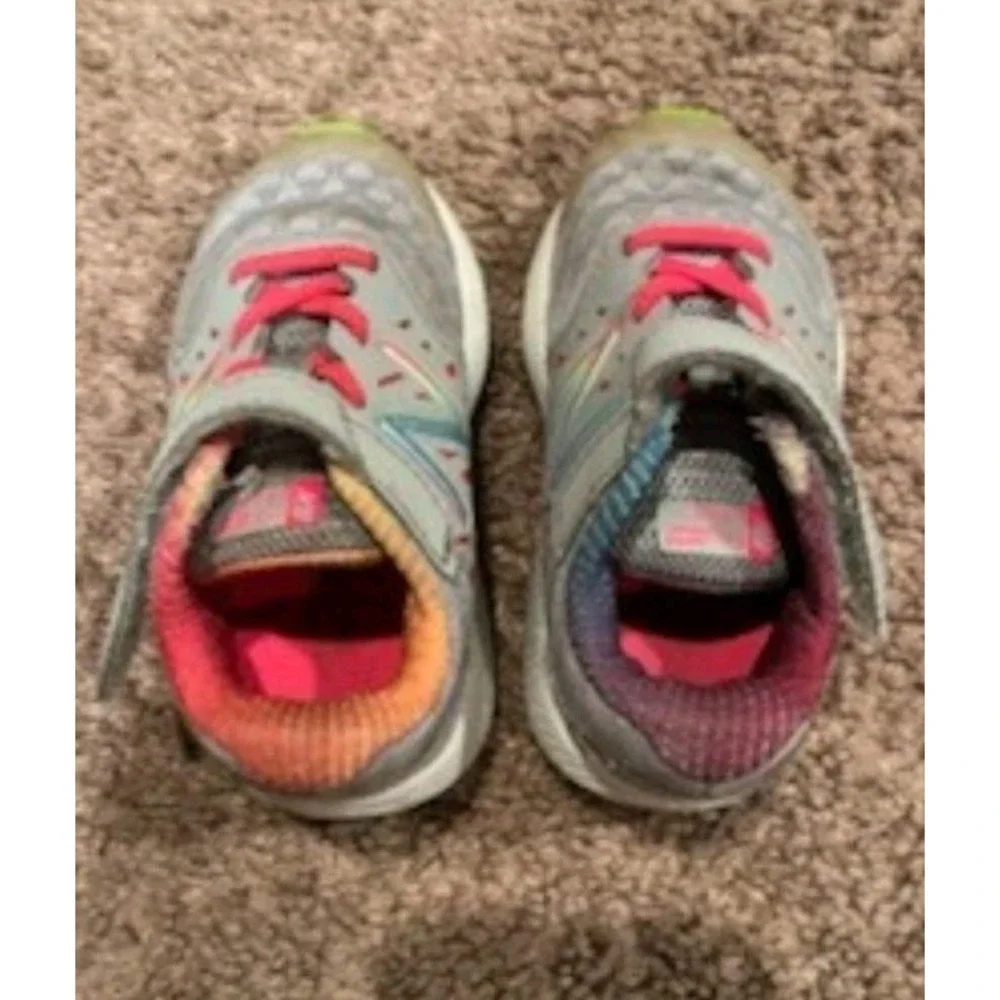 New‎ Balance RAINBOW Fuel Core Urge Sneakers/Shoes Toddler Size 6